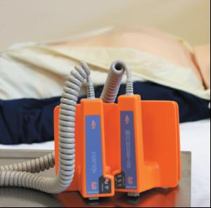 Defibrillator warning