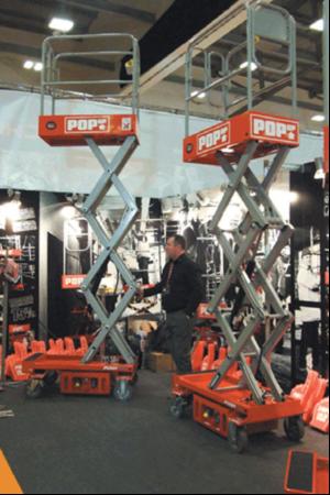 New scissor lift range pops up