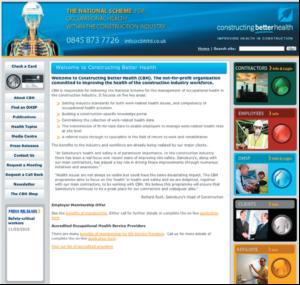 New website brings focus to occupational health in the construction industry