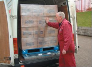 Step outside for van loading system demos