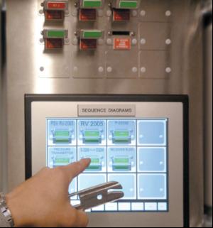Touchscreen interlock management system