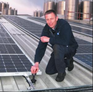 George Utz plugs into solar energy