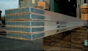 Fire retardant scaffold board