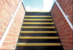 Steps refurbished