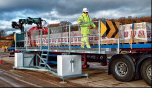 Clip on for artic unloading