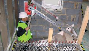 Safety stair platform