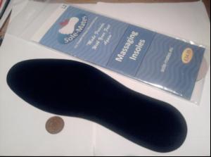 Liquid orthotic insoles