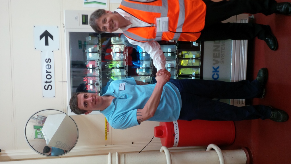 Peter Hanson Stores Controller & Finlay Grace