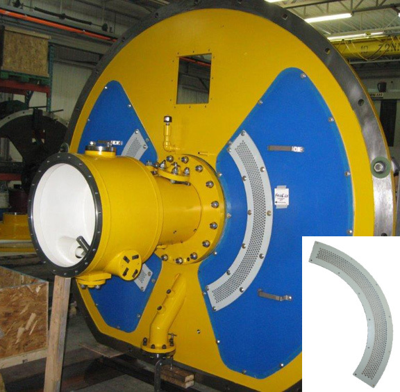 IRISS030 Curved window (generator) with inset