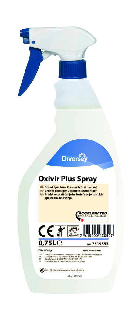 7519553 oxivir plus spray 750ml