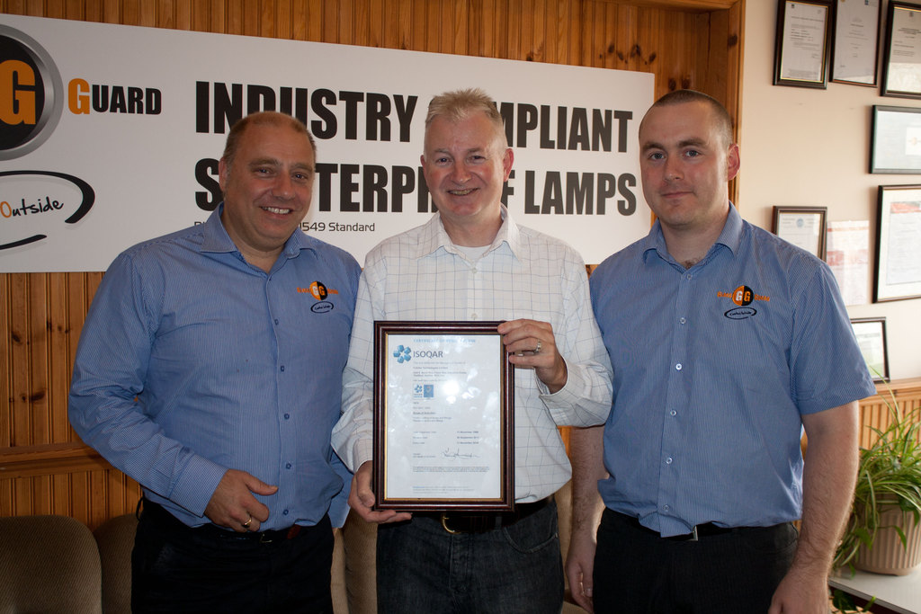 glassguard awarded iso9001-2008