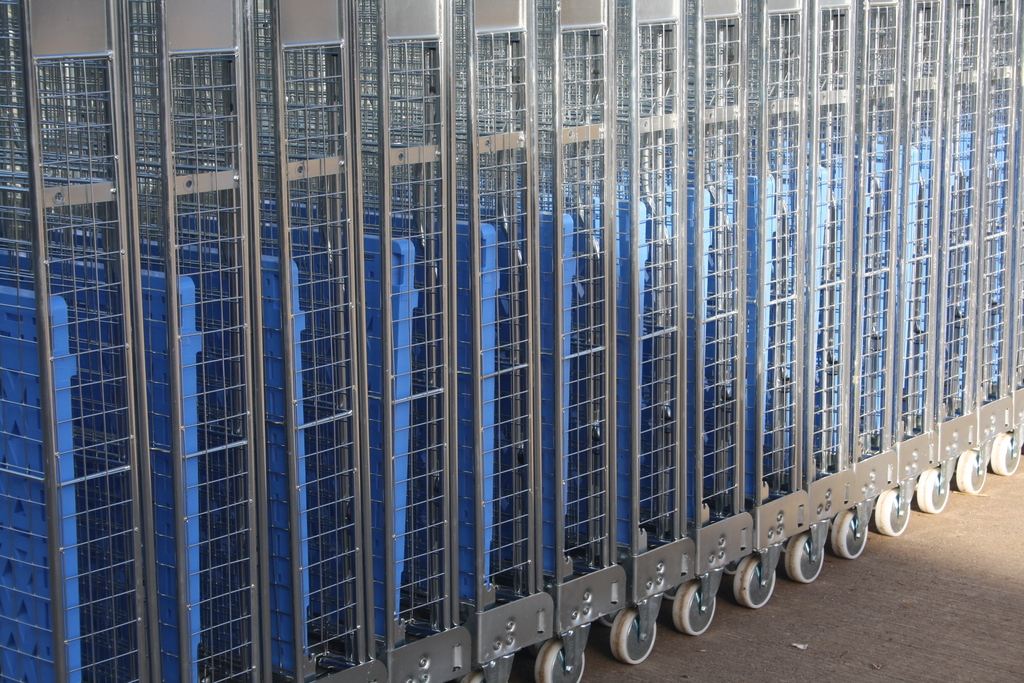 plastic a frames nested