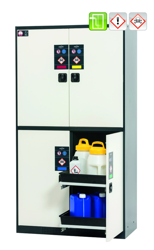 asecos cs cabinet 4 doors