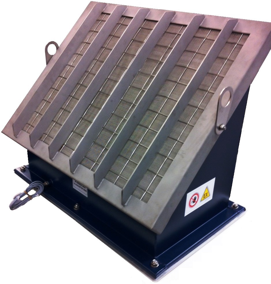 bucket elevator flameless venting system