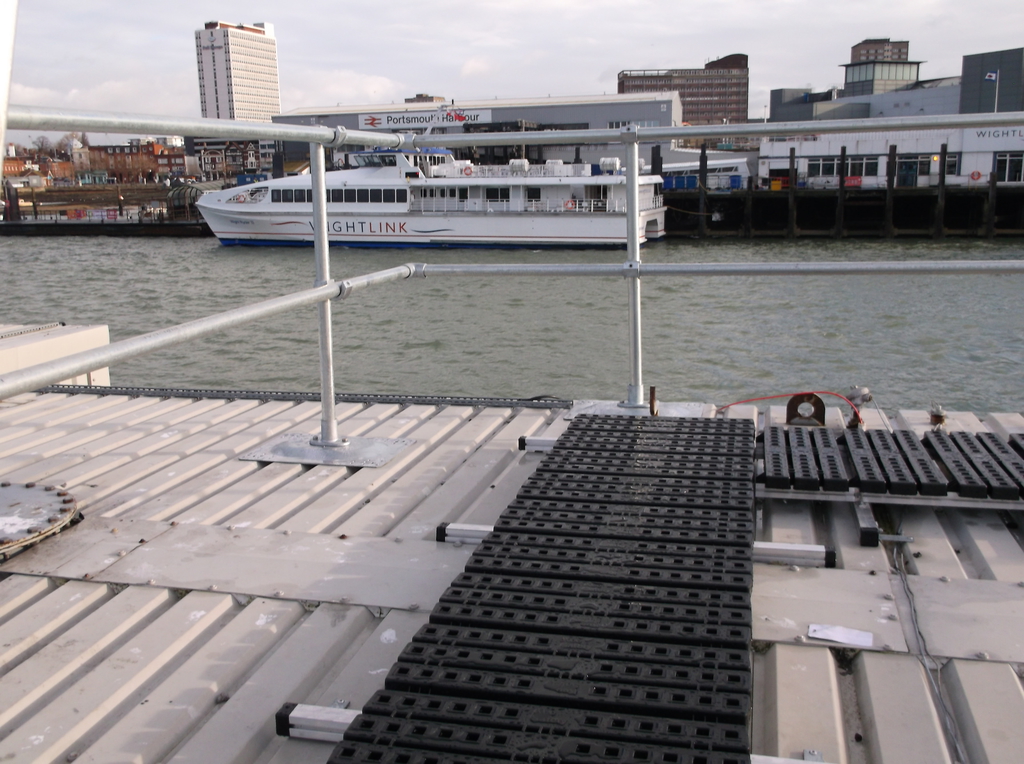 safesite wightlink ferries installation