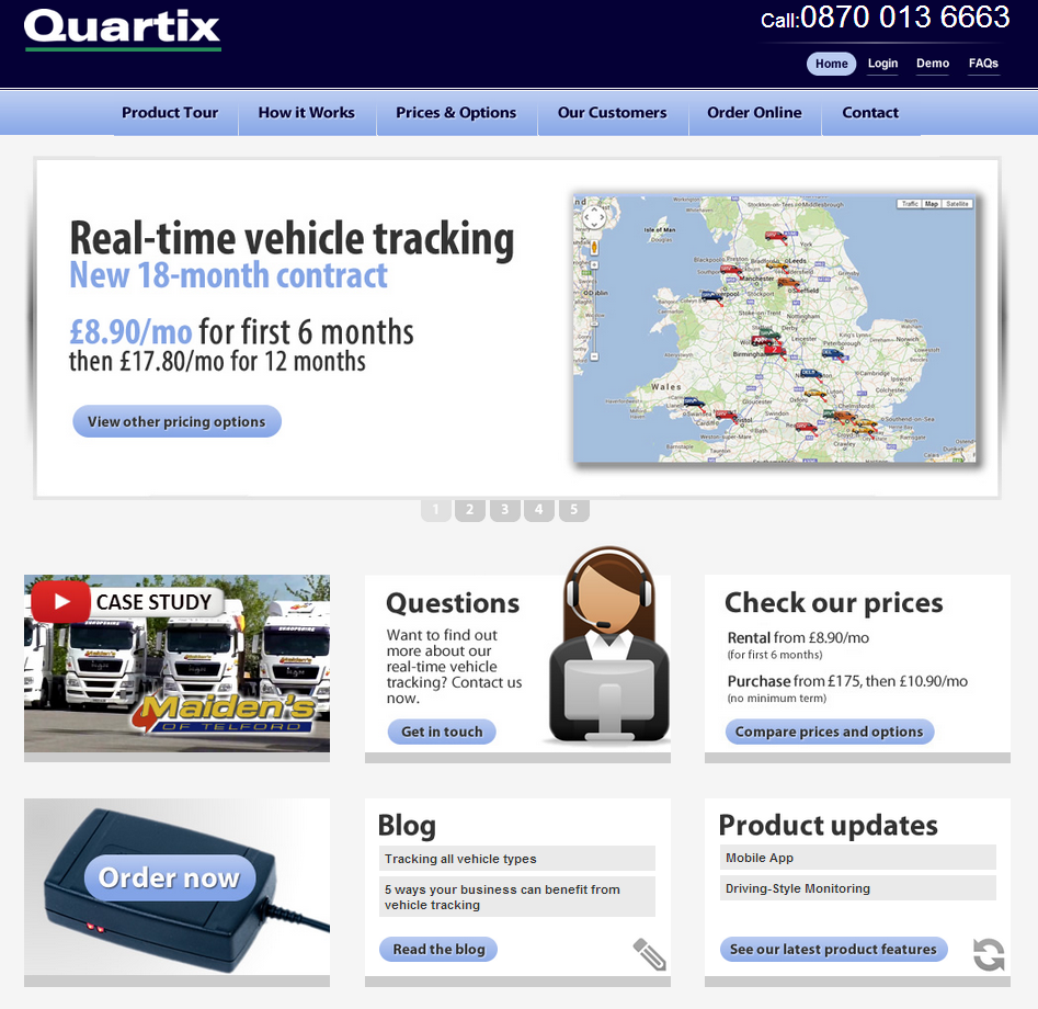 quartix new website jul 14