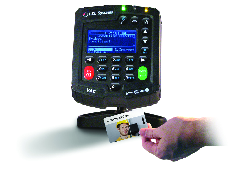 vac4 with checklist q and id card