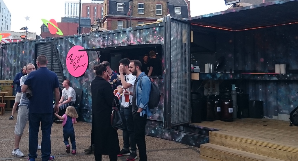burger bear open @ old street made from mobile mini storage containers 2