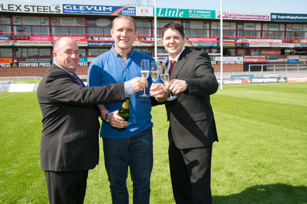 raofan launch l-r steve best instructuk, phil vickery, pete morgan instructuk