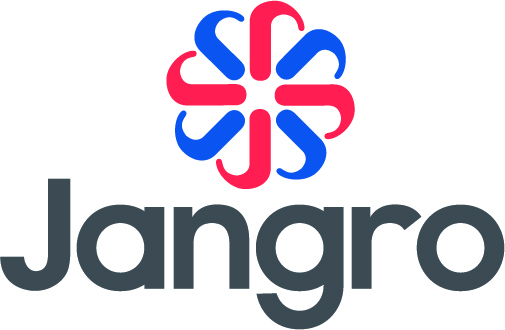 jangro logo reflexblue red032 coolgrey11