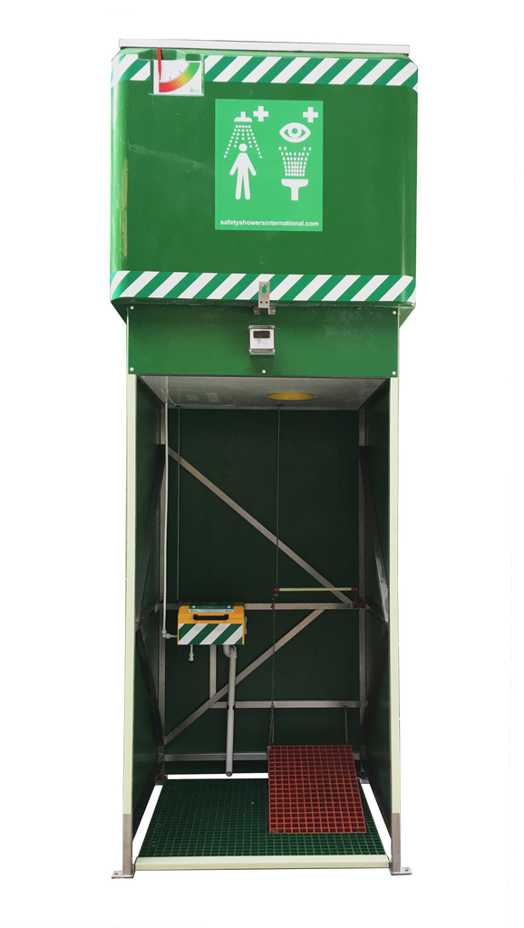 decontamination shower aqua