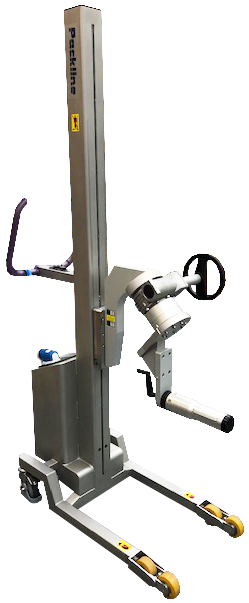 reel handling with geared rotation (2)