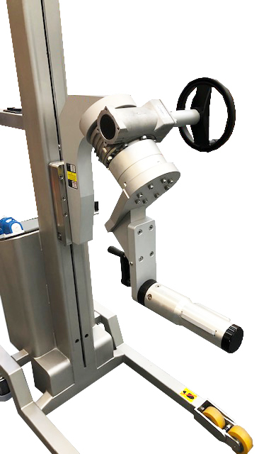 reel handling with geared rotation (3)