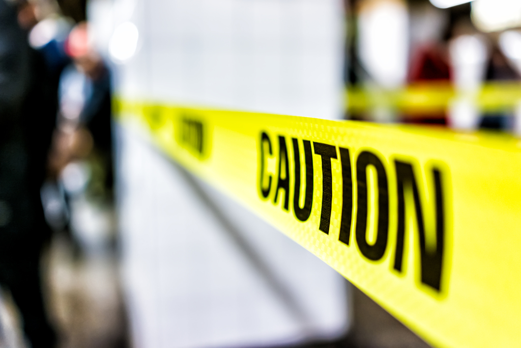 STOCK caution tape