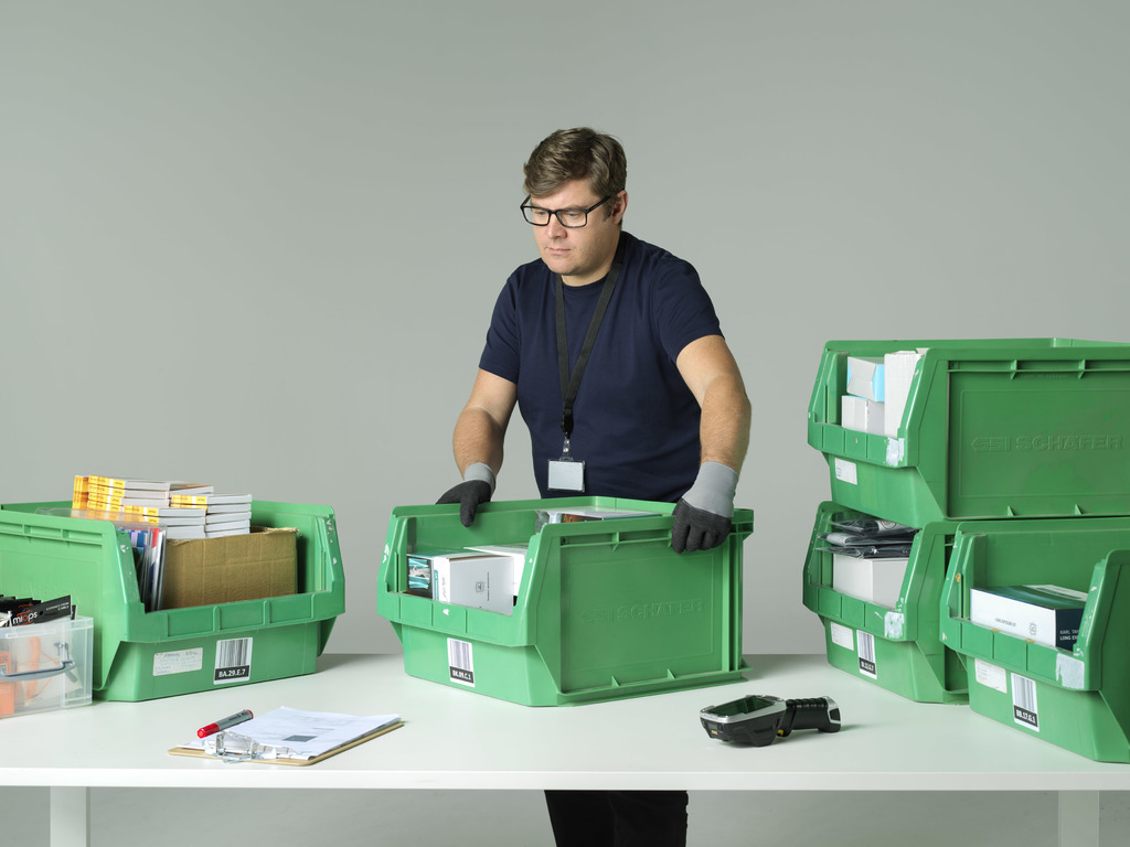 Specsavers warehouse worker