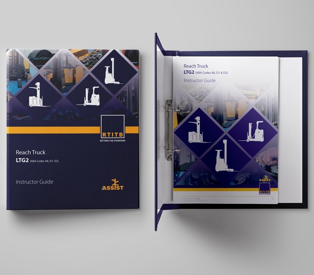 Reach Truck Trainers Guide and USB