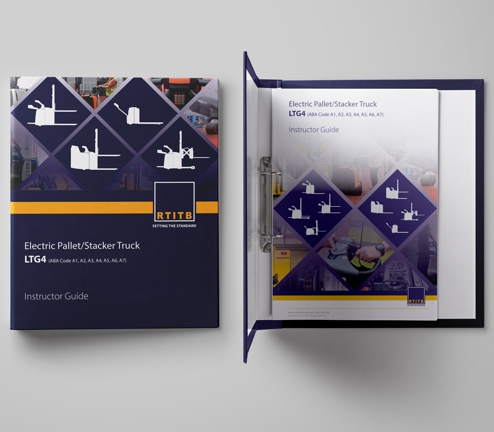 Pallet Truck Trainers Guide and USB.