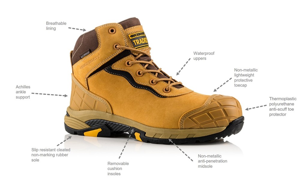 Lightweight safety boot