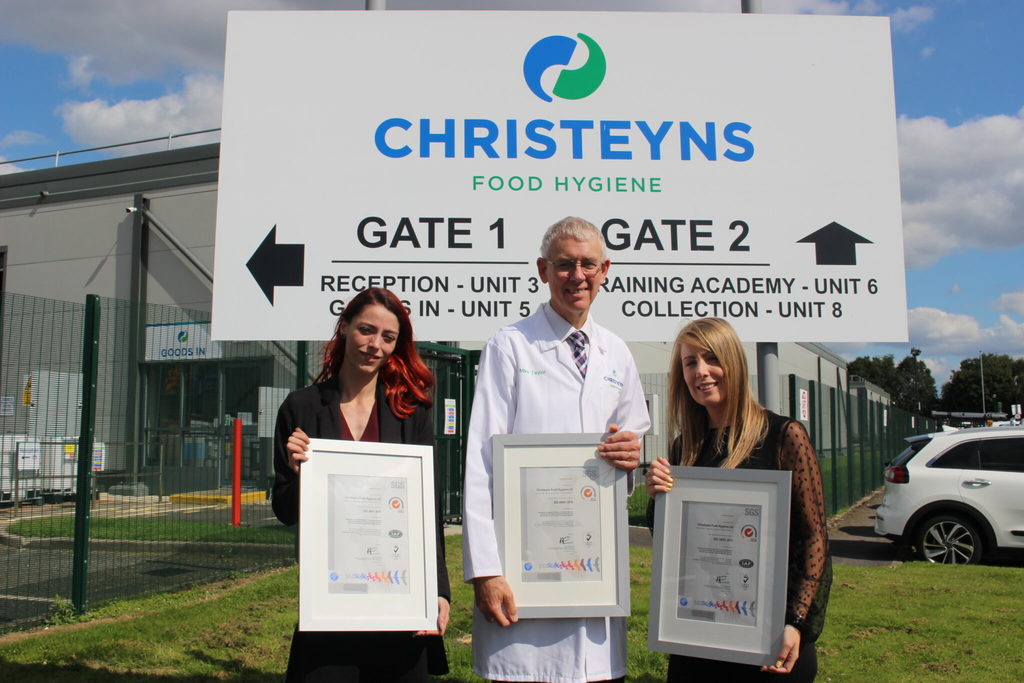 Hygiene firm celebrates triple ISO certification