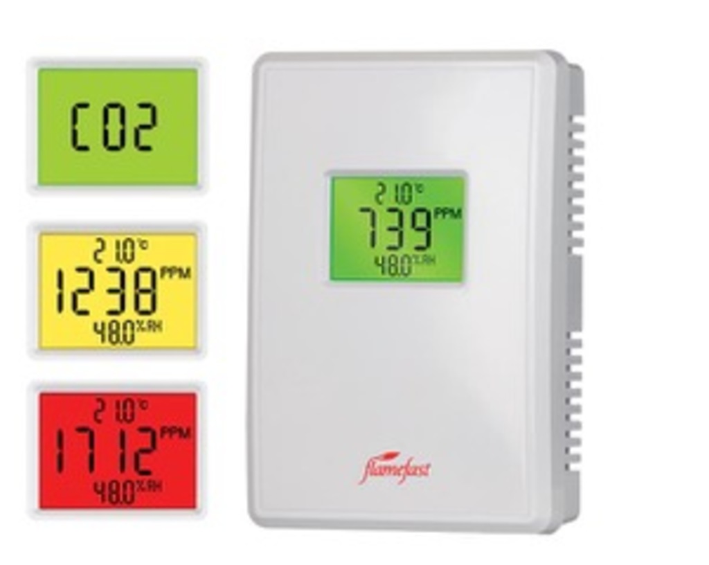 CO2 monitor from Flamefast