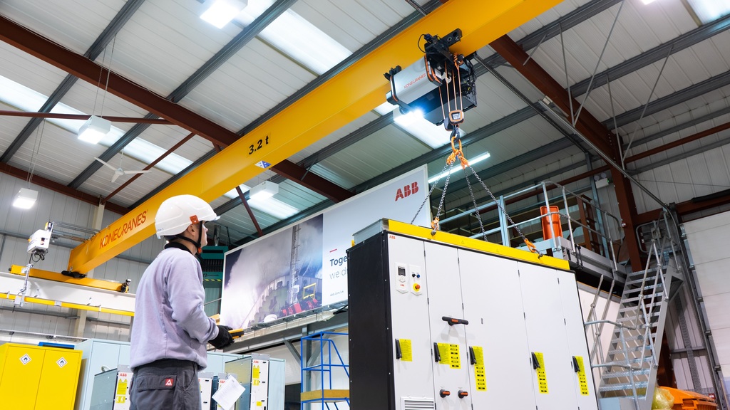 First UK installation of Konecranes' S-series crane