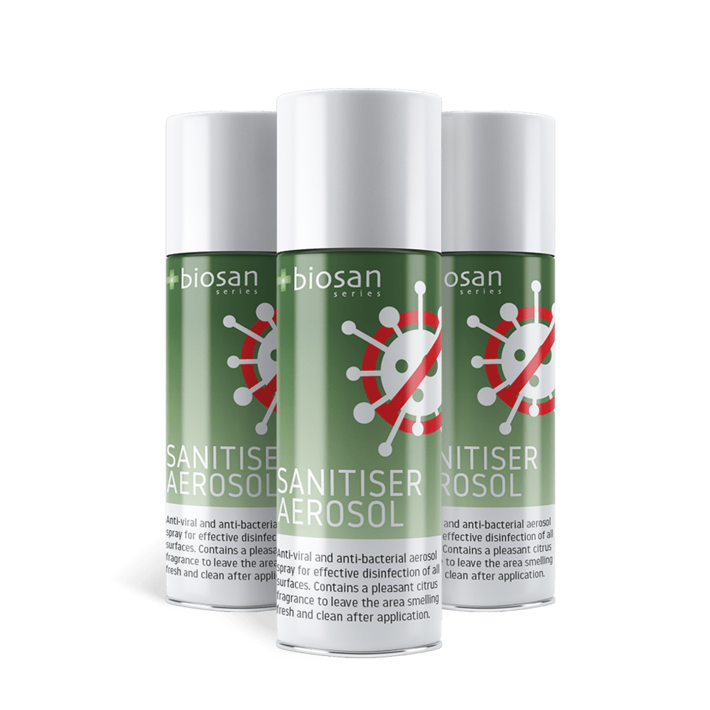 Residue-free aerosol effective against Covid-19