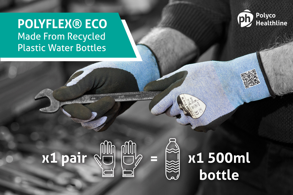 Turning waste into gloves