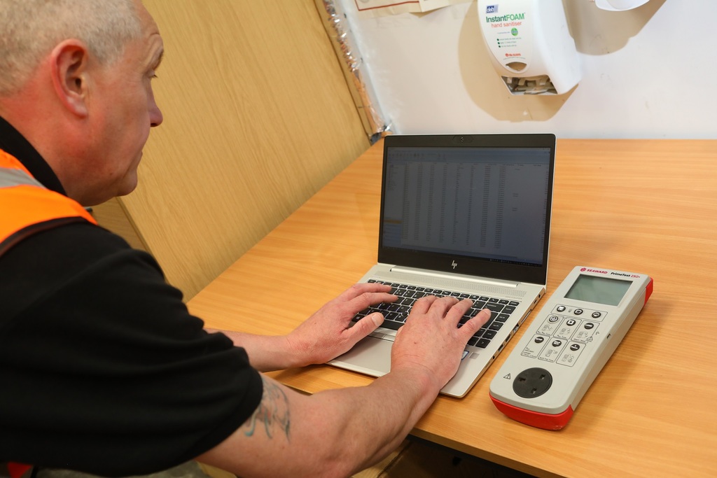 Seaward’s portable appliance tester PrimeTest 250+ is used by Kärcher UK Ltd