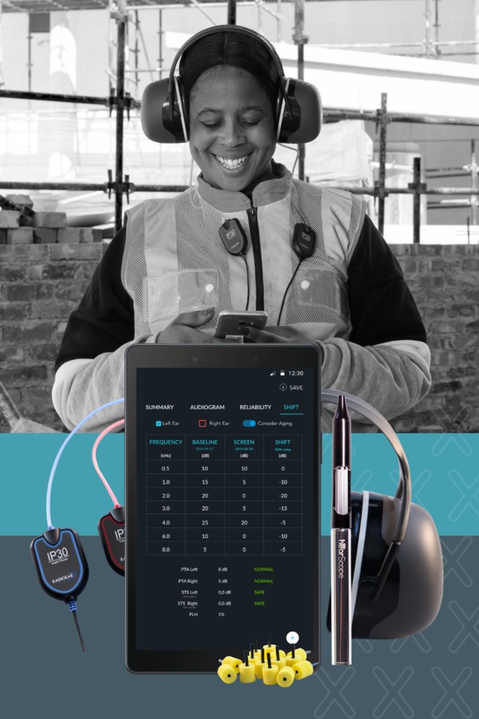 Boothless occupational health audiometry testing