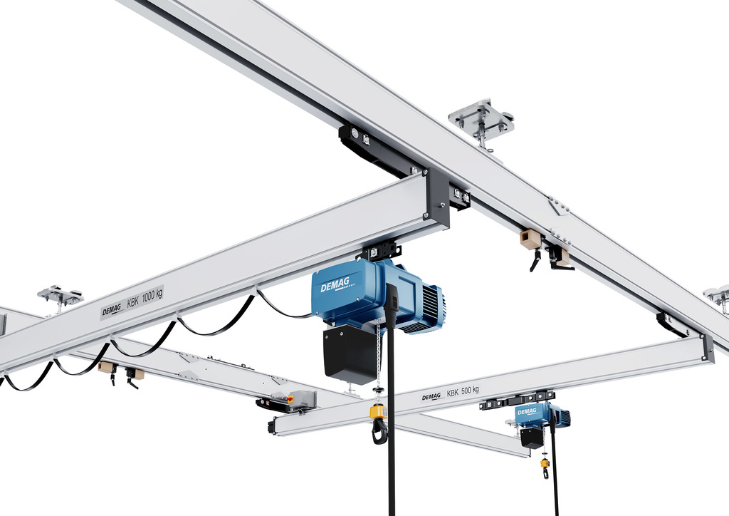 Demag extends scope of KBK light crane system