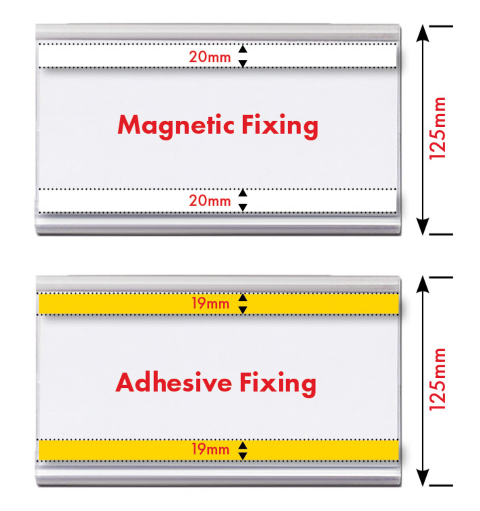 New extra-large ticket holders from Beaverswood offer quick and easy fixing