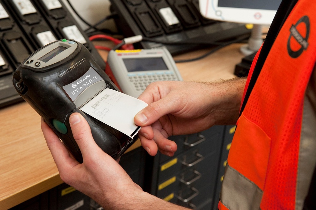 Seaward testing at London Underground