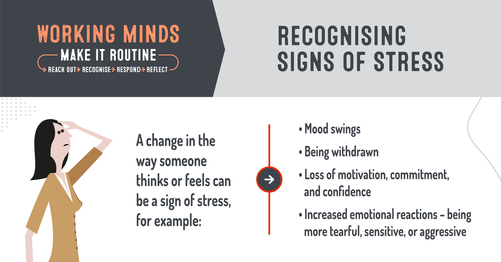 HSE signs of stress