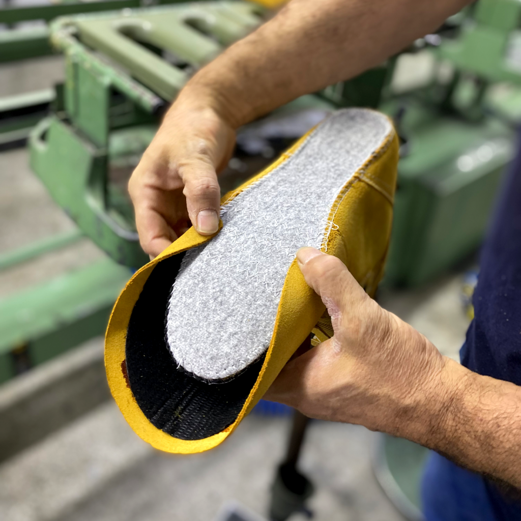 Sustainable foot forward