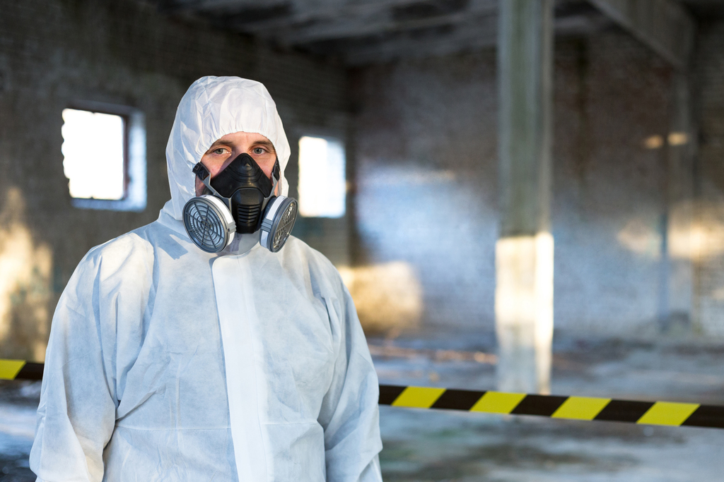 STOCK RPE asbestos contamination suit