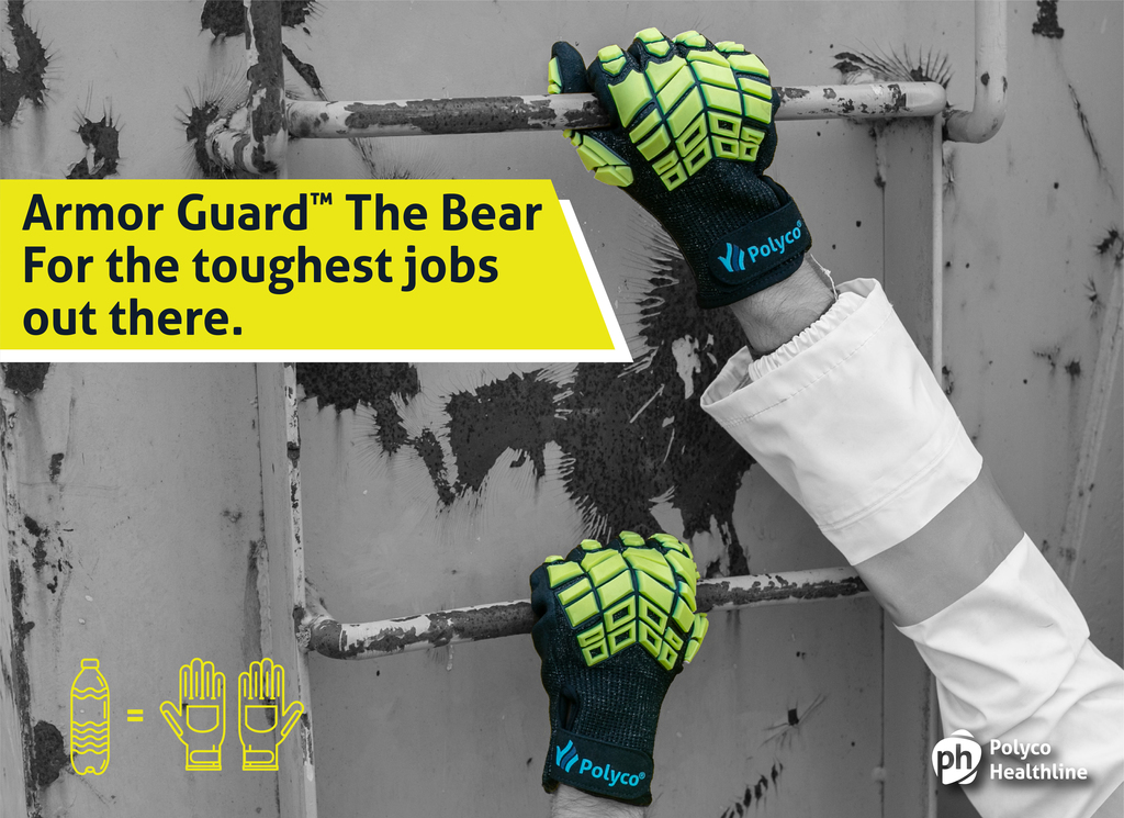 Seamless knitted cut and impact resistant glove