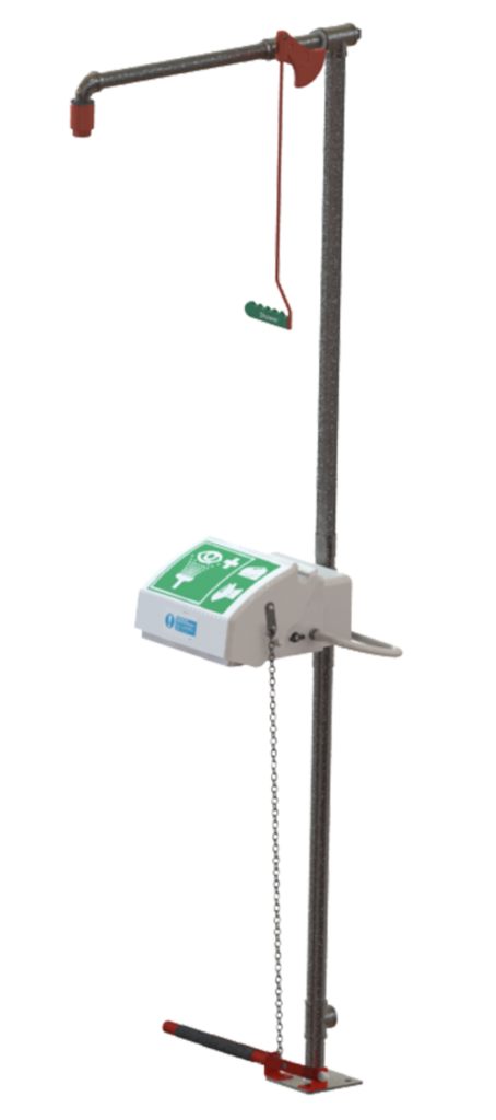 Safeguarding against corrosive hazards