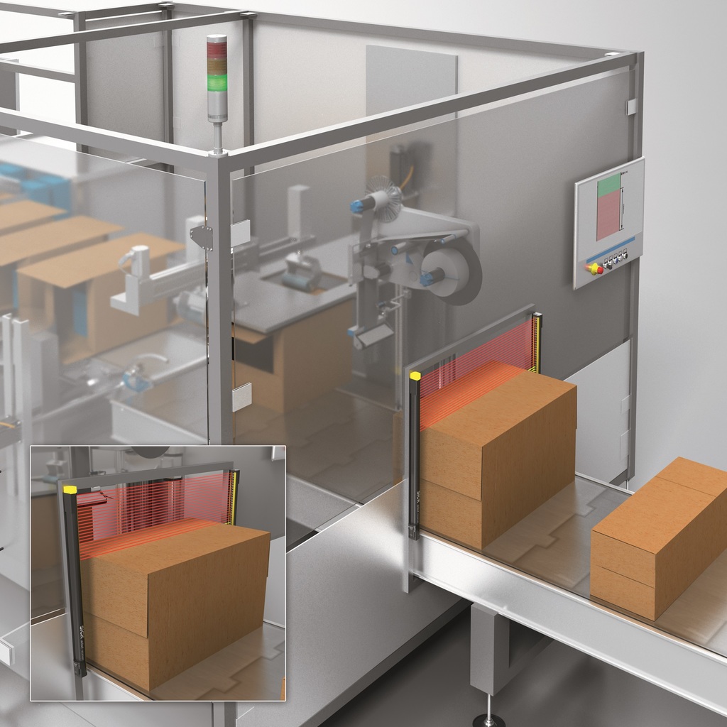 Smart Box Detection for continuous material flow