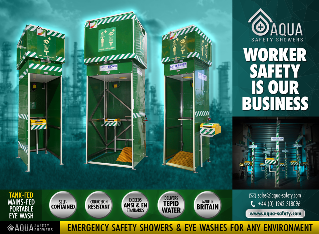 Aqua Safety Showers: Keeping workers safe is our business