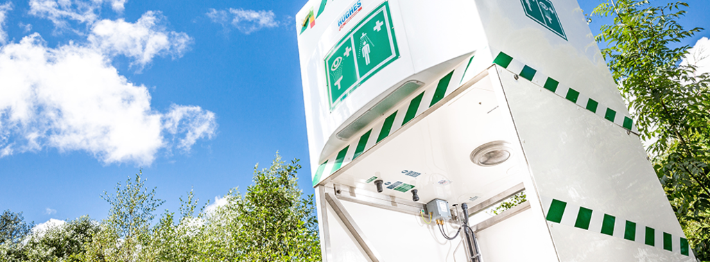 Managing tepid water on challenging sites